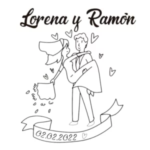 Sello Boda Novios