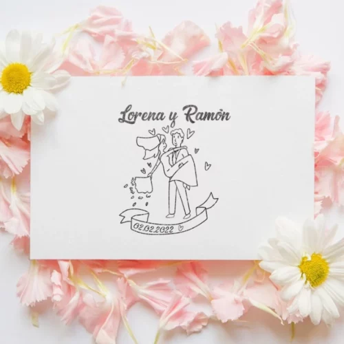 Sello Boda Novios