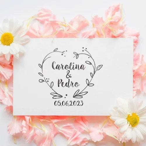 Sello Boda Ramitas Cuore