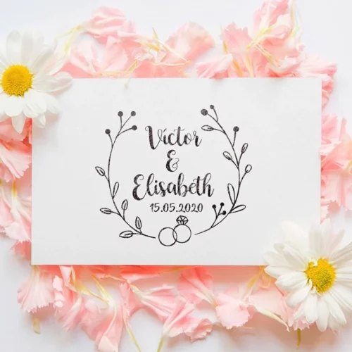 Sello Boda Ramitas Ring