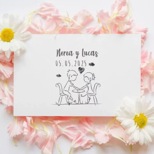Sello Boda Romantic