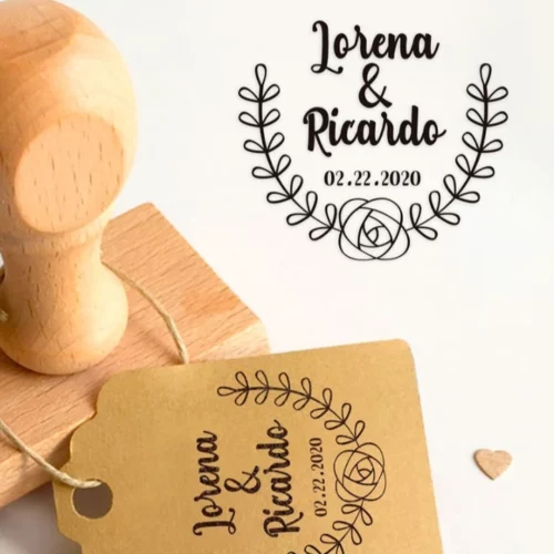 Sello Boda Rose