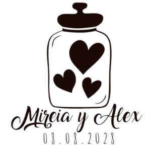 Sello Boda Tarro