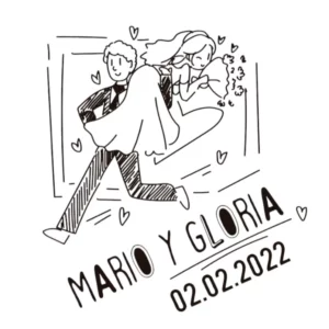 Sello Boda Te llevo