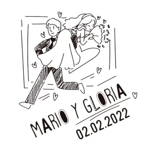 Sello Boda Te llevo