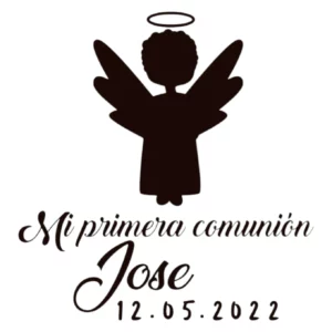 Sello Comunión Angel
