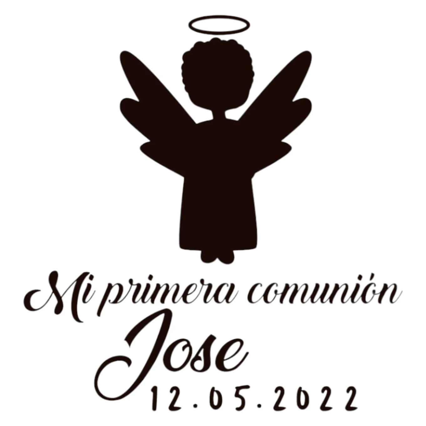 Sello Comunión Angel