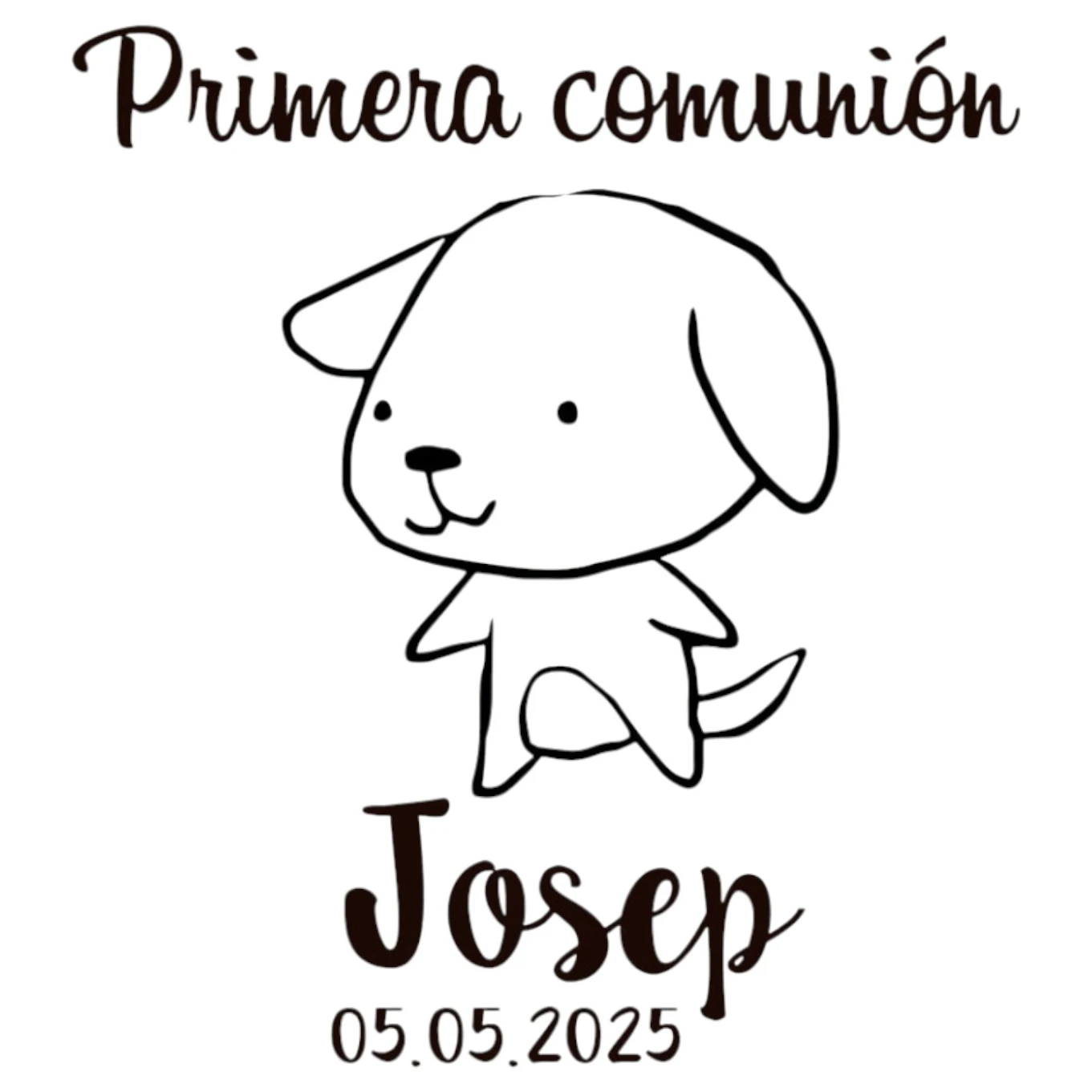 Sello Comunión Guau