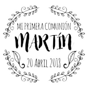 Sello Comunión Hojas