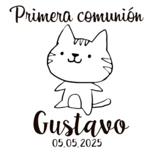 Sello Comunión Miau
