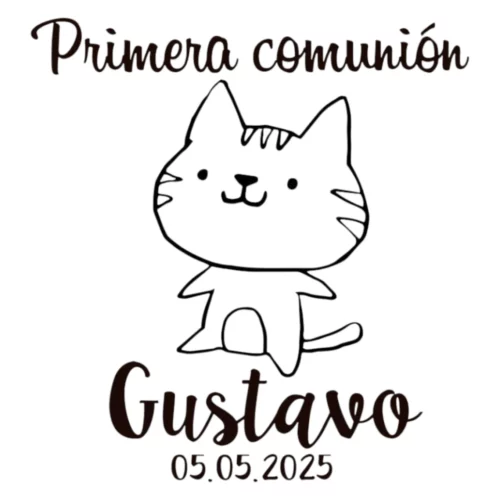 Sello Comunión Miau
