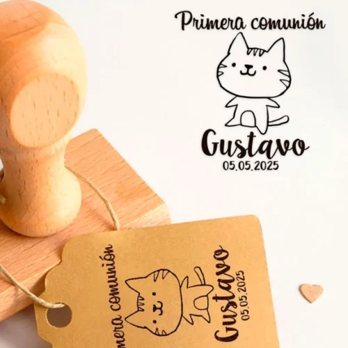 Sello Comunión Miau