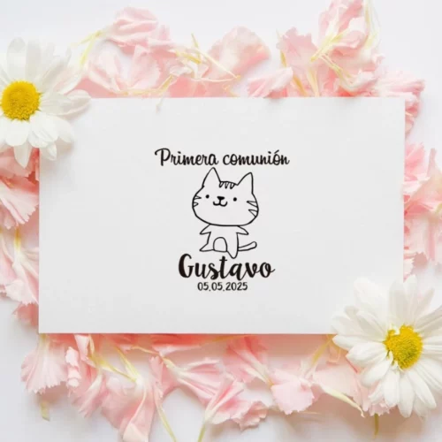 Sello Comunión Miau