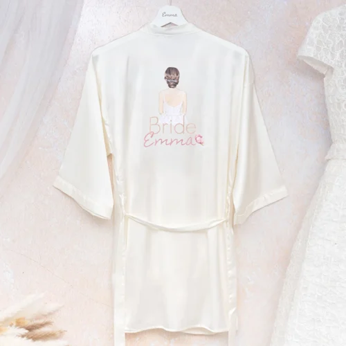 Bata de novia personalizada