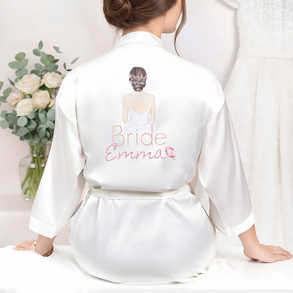 Bata de novia personalizada