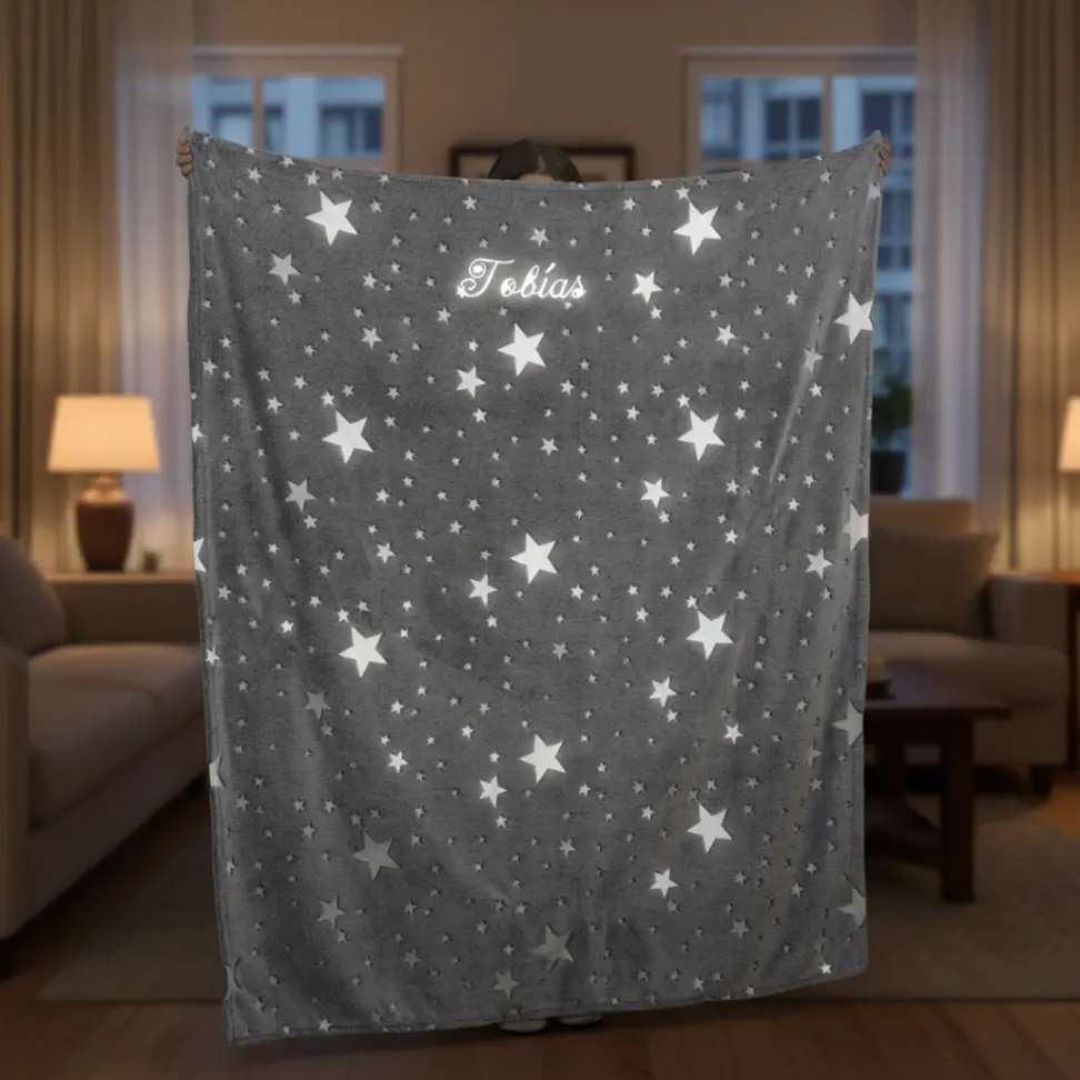 Manta Luminosa Bordada