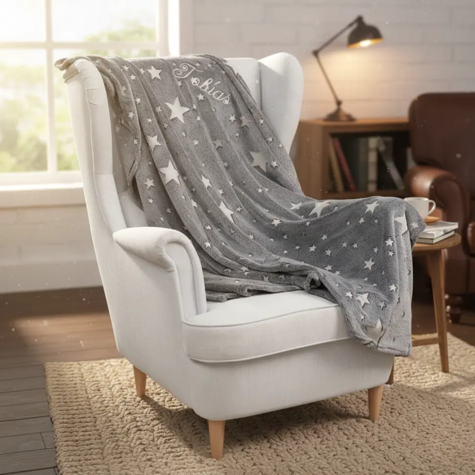 Manta Luminosa Bordada