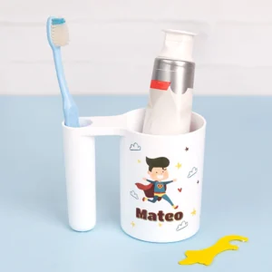 Vaso Porta Cepillo de Dientes Personalizado