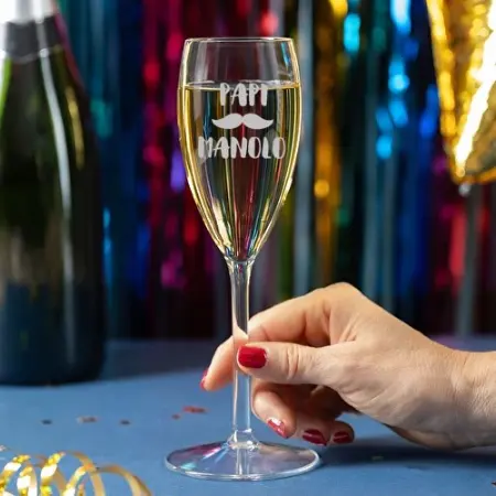 Copa de cava de plástico