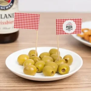 banderitas personalizadas con palillo