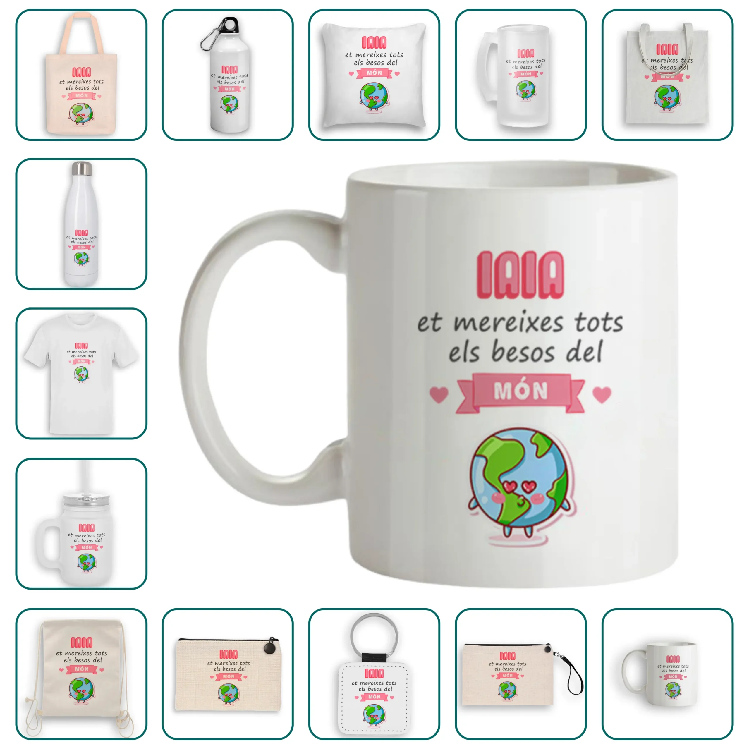 Iaia et mereixes tots els besos del món