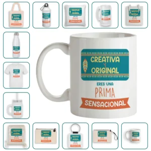 Creativa y original, eres una prima sensacional