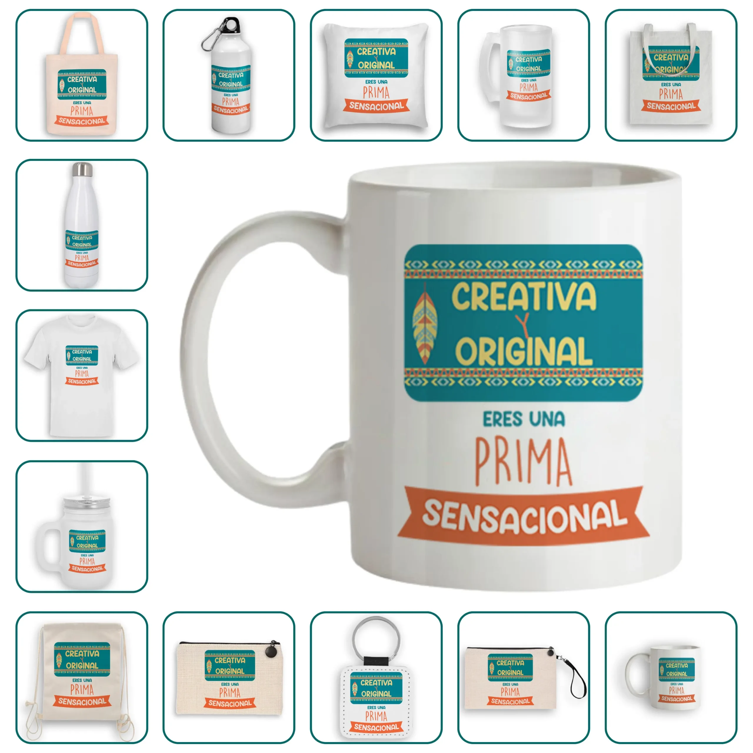 Creativa y original, eres una prima sensacional