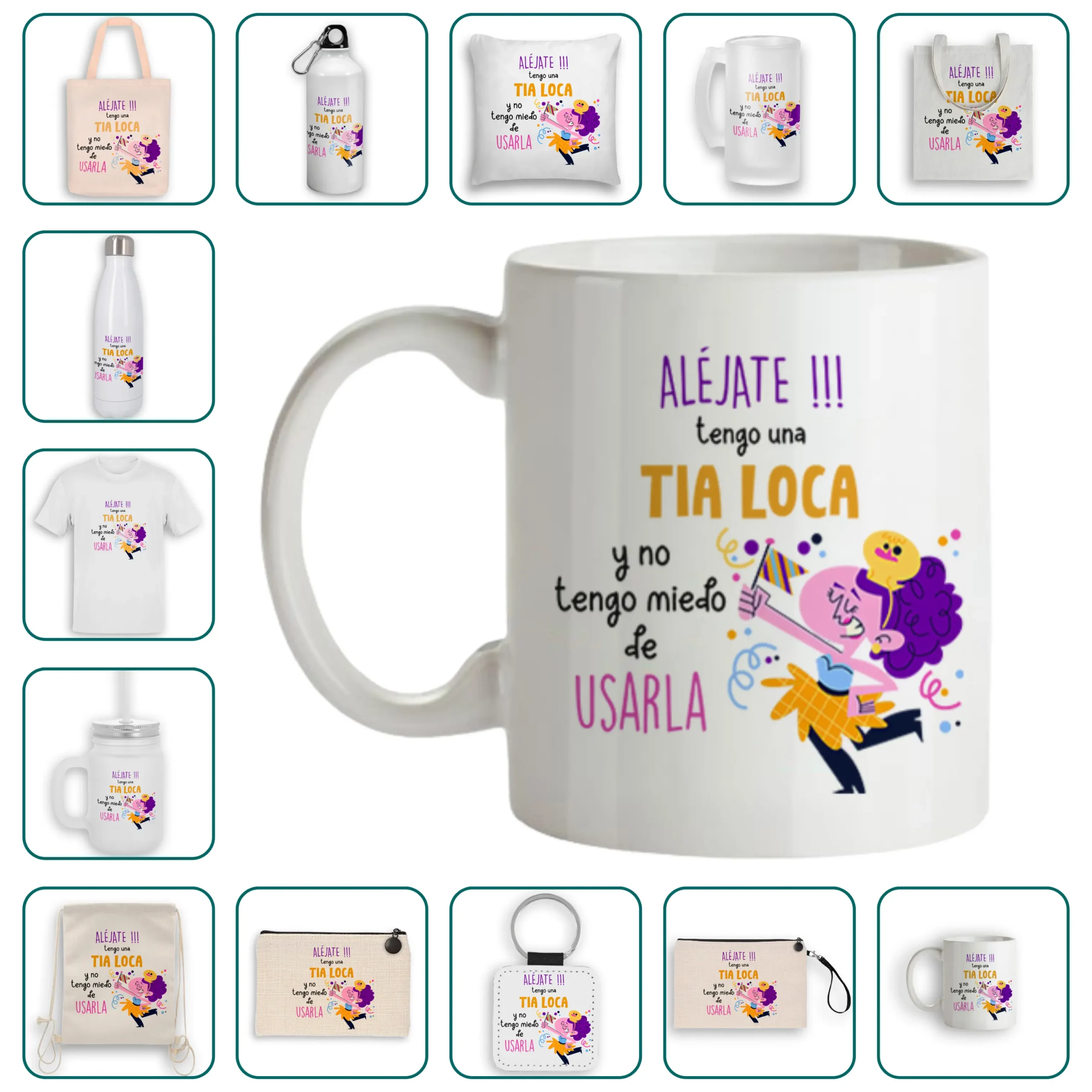 aléjate! tengo una tía loca y no tengo miedo de usarla