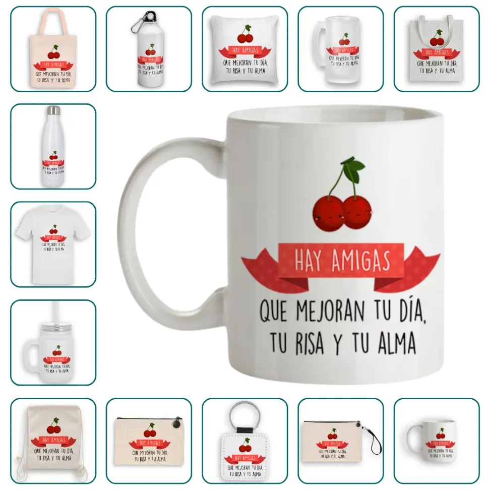 Hay amigas que mejoran tu día, tu risa y tu alma