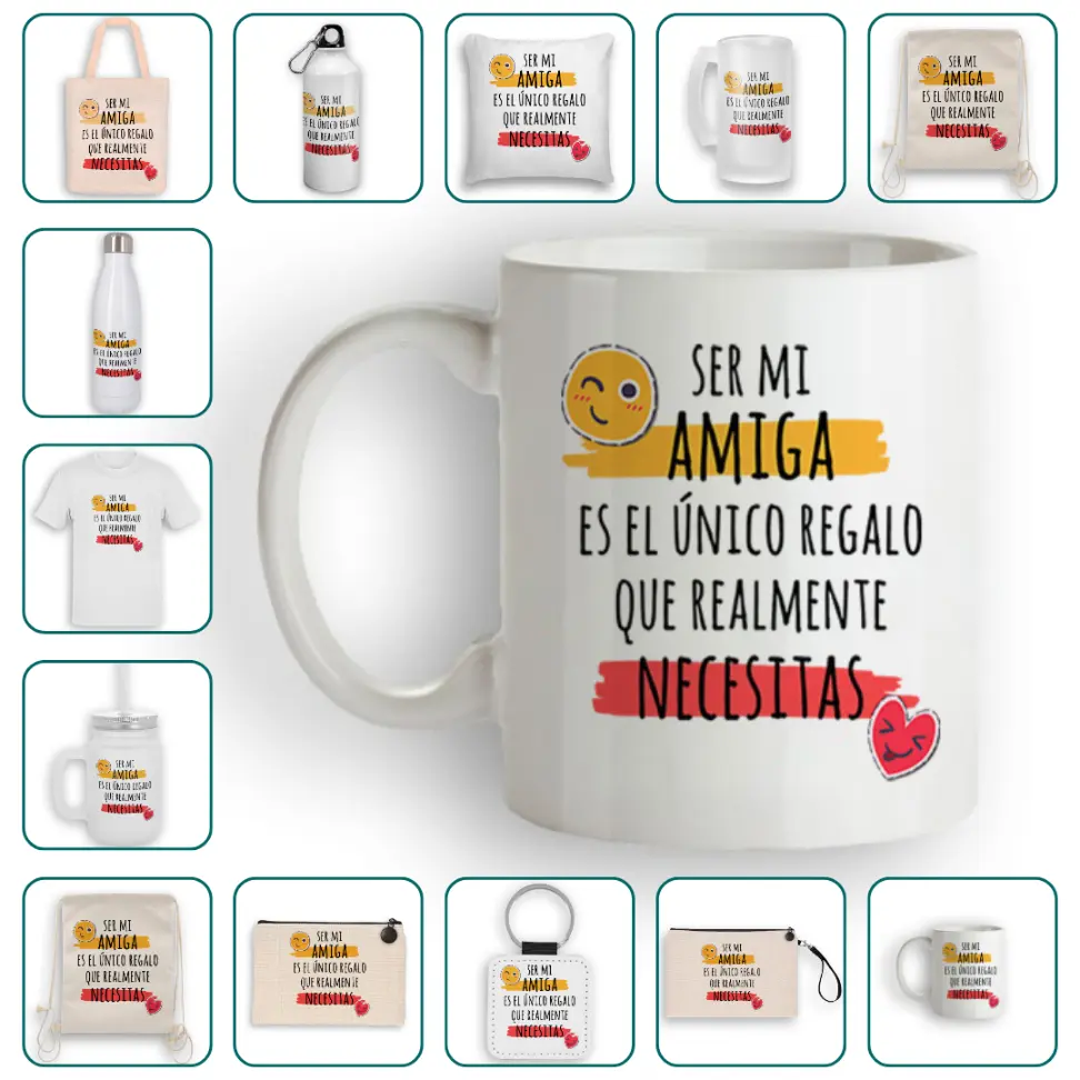Ser mi amiga es el único regalo que realmente necesitas