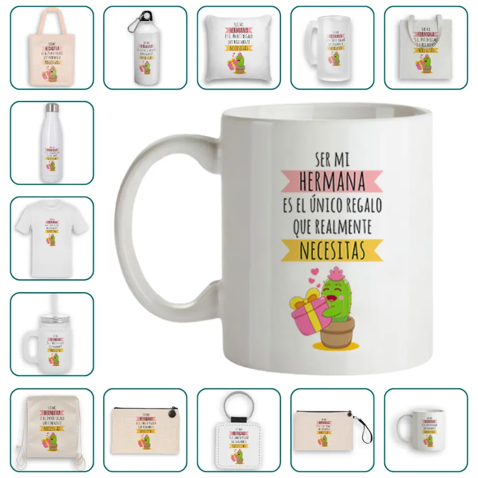 Ser mi hermana es el único regalo