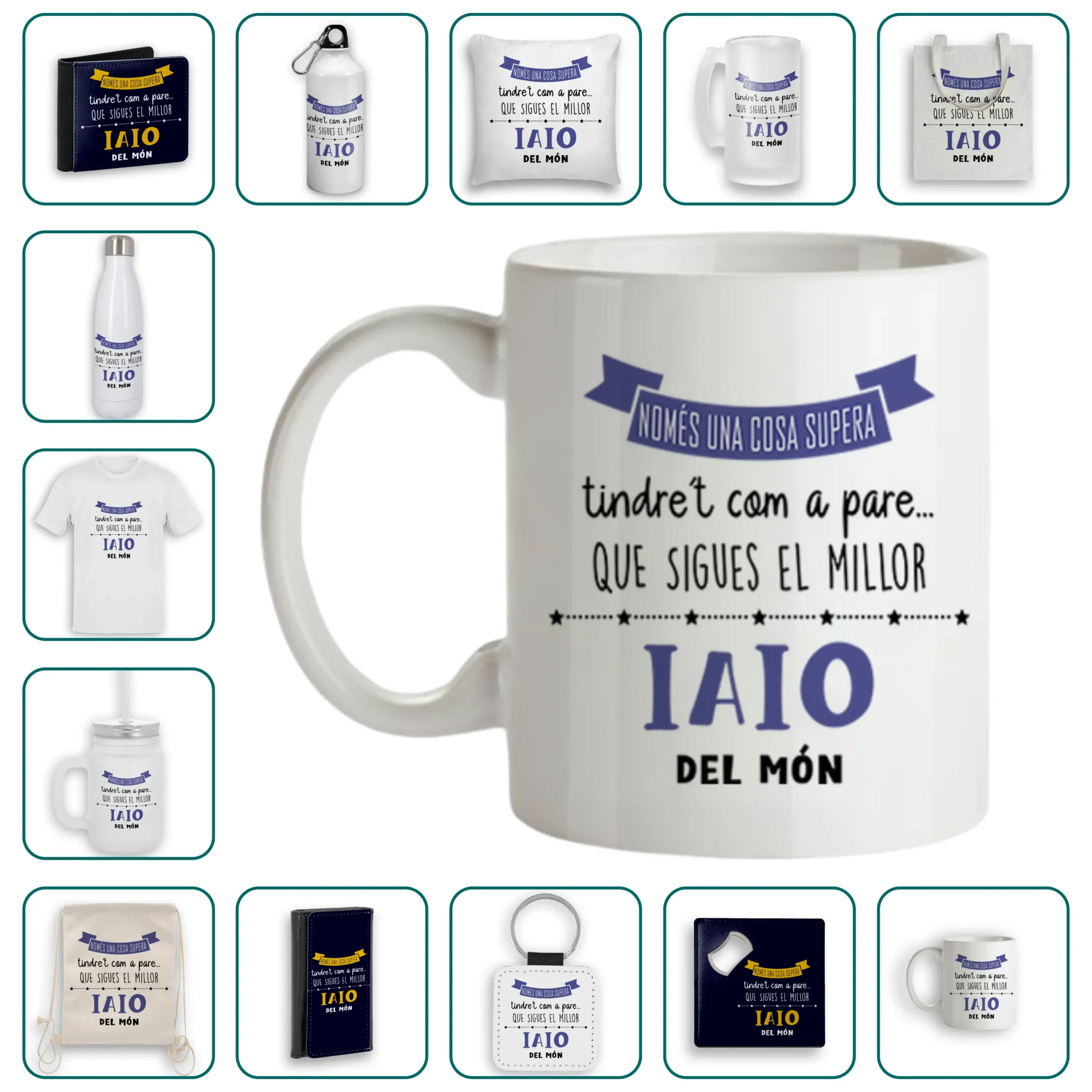 Només una cosa supera tindre't com a pare... que sigues el millor iaio del món