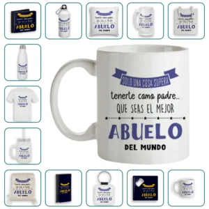 Solo una cosa supera tenerte como padre... que seas el mejor abuelo del mundo