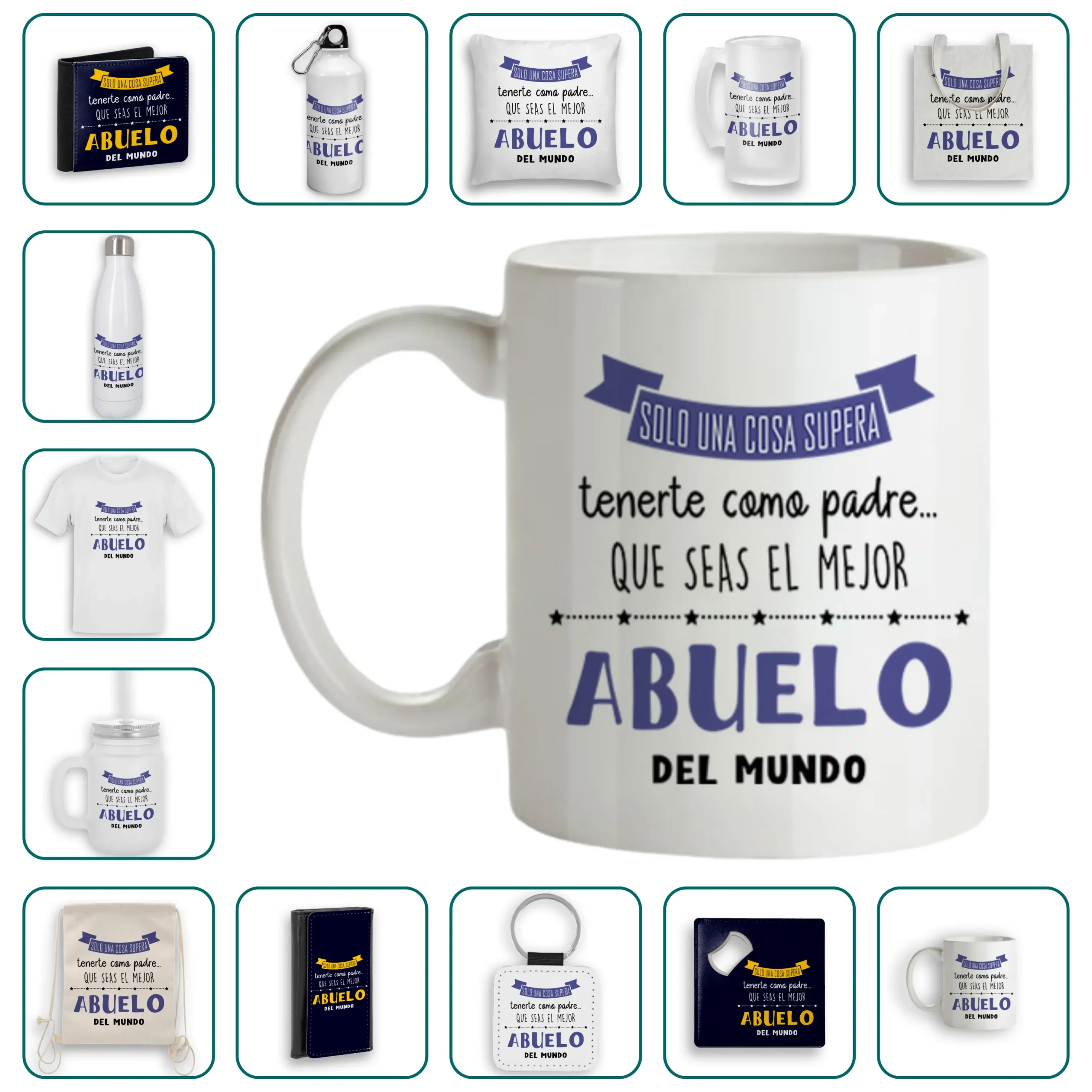 Solo una cosa supera tenerte como padre... que seas el mejor abuelo del mundo