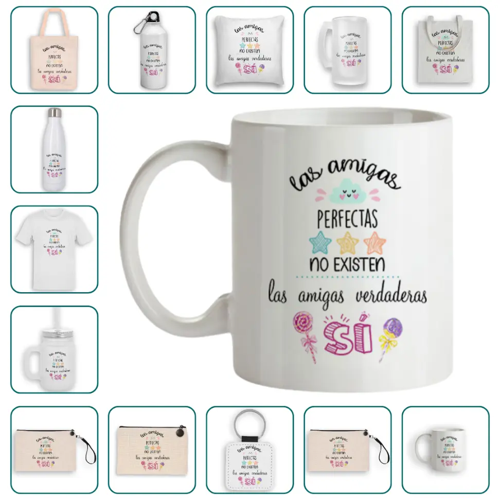 Las amigas perfectas no existen, las amigas verdaderas sí