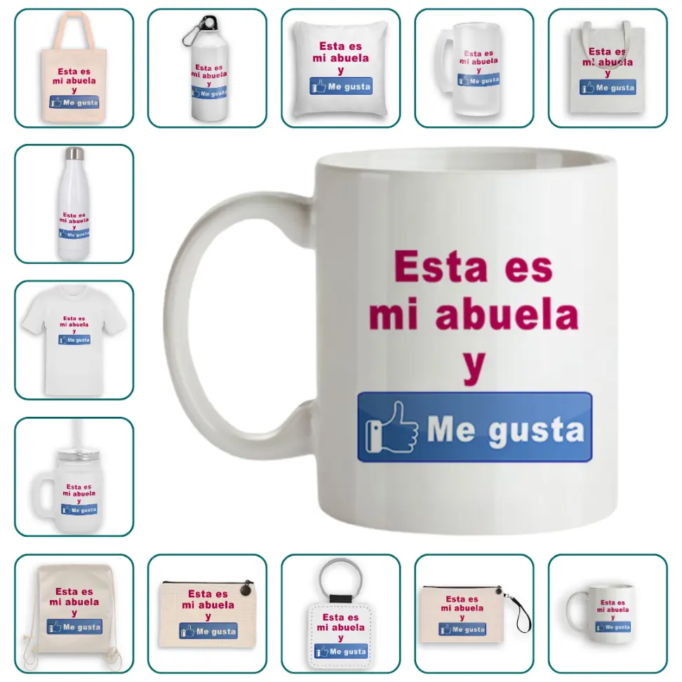 Esta es mi abuela y me gusta