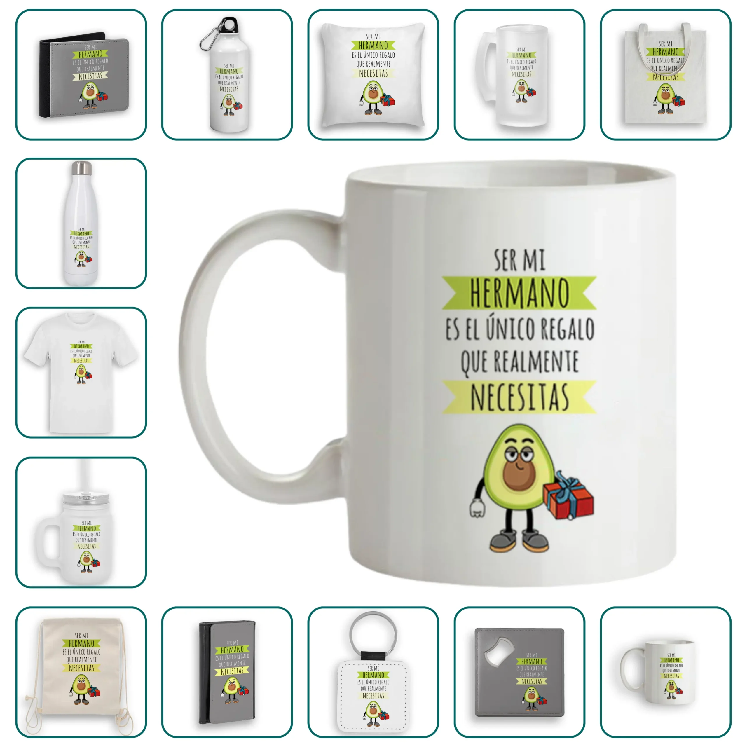 Ser mi hermano es el único regalo que realmente necesitas