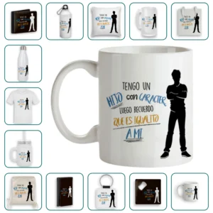 Tengo un hijo con caracter. Luego recuerdo que es igualito a mi