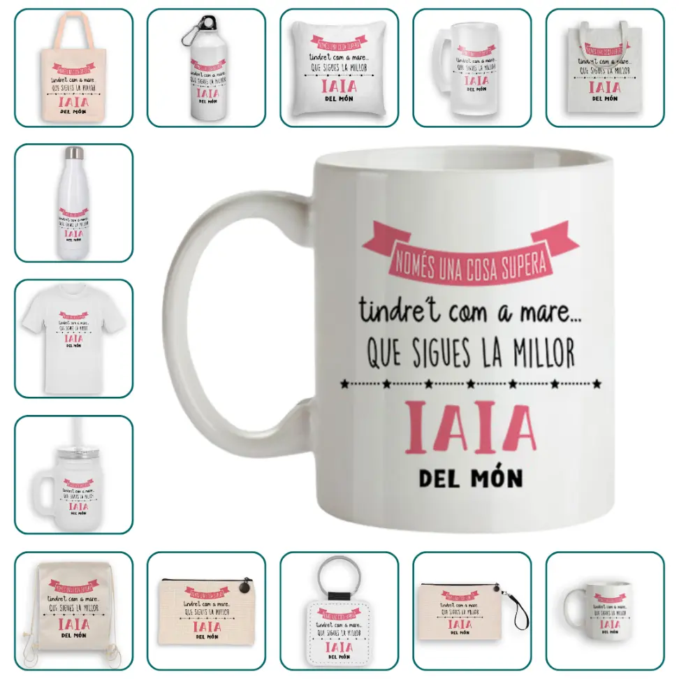 Només una cosa supera tindre't com a mare... que sigues la millor iaia del món