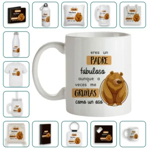 Eres un padre fabuloso aunque a veces gruñas como un oso