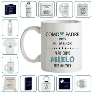 Como padre eres el mejor, pero como abuelo eres la leche