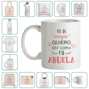 Yo de mayor quiero ser como tú abuela