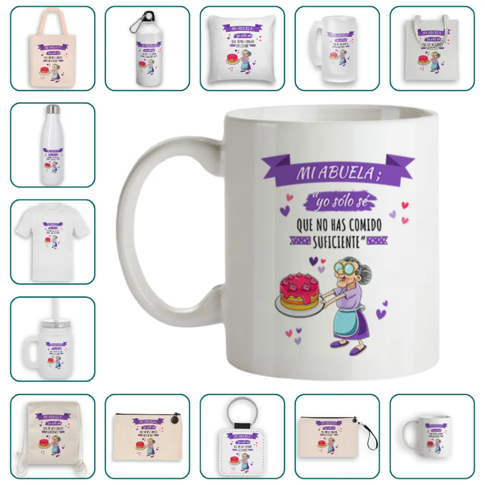 Mi abuela; yo sólo sé que no has comido suficiente