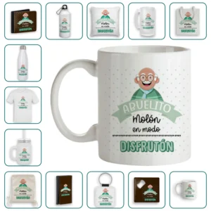 Abuelito molón en modo disfrutón