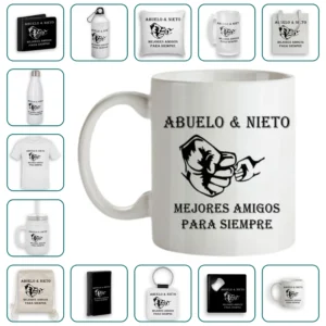 Abuelo & nieto mejores amigos para siempre