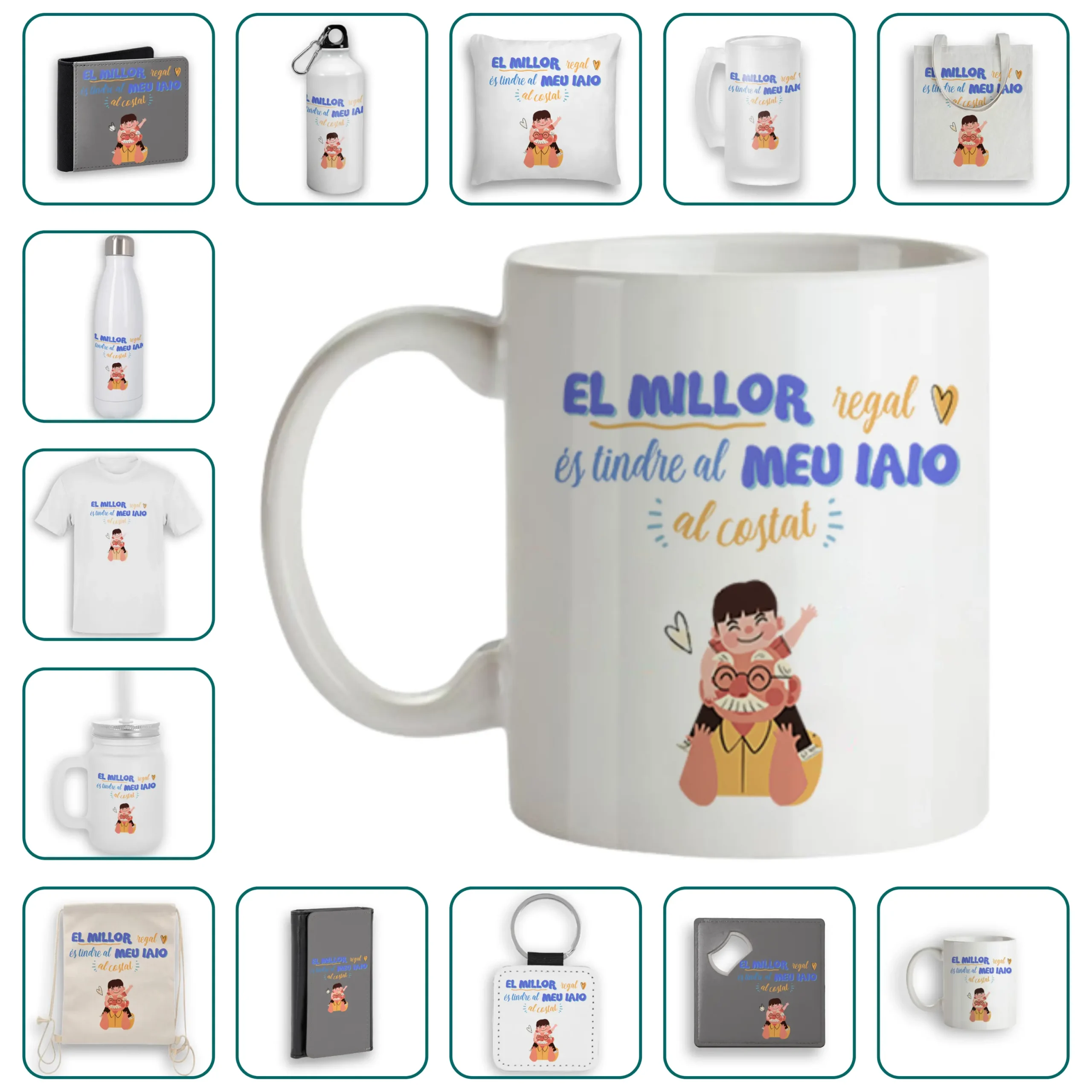 El millor regal és tindre al meu iaio al costat