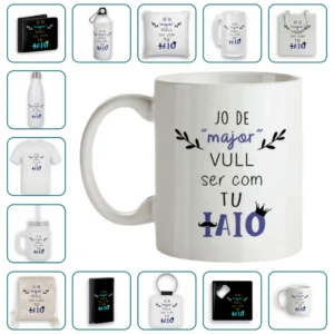 Jo de major vull ser com tu iaio