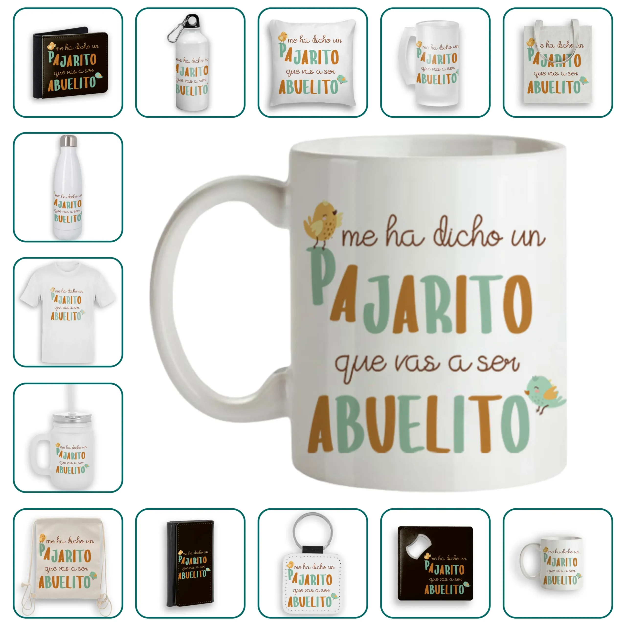 Me ha dicho un pajarito que vas a ser abuelito