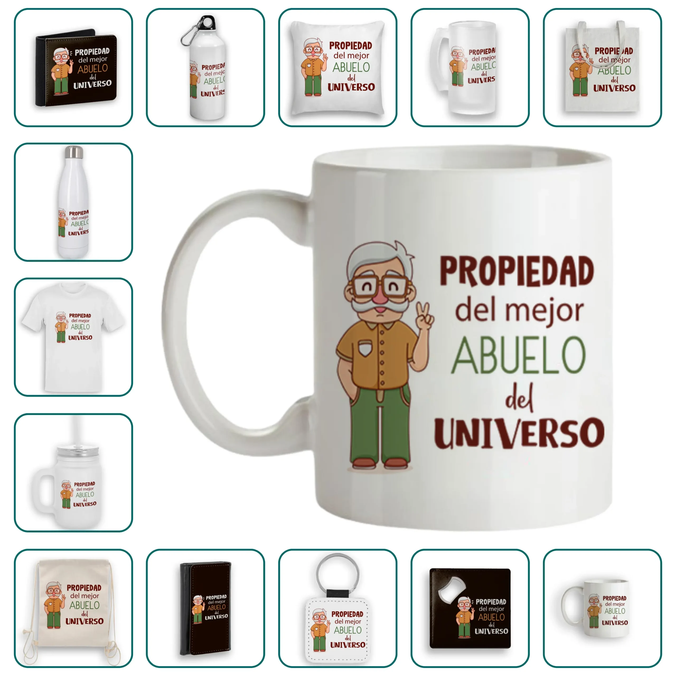 Propiedad del mejor abuelo del universo