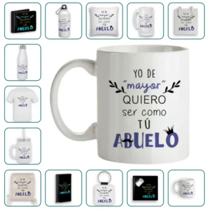 Yo de mayor quiero ser como tú abuelo